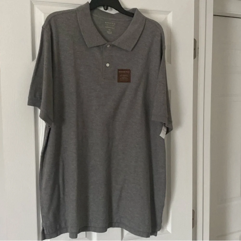 Men’s Gray Polo - Picture 1 of 2